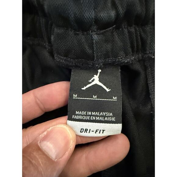 Nike Air Jordan Mens Black Dri-Fit Training Athletic Ankle Zip Pants Size M - Picture 6 of 11